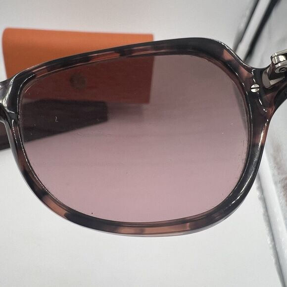 Tory Burch Sunglasses Tortoise Shell Frame Exaggerated Cat Eye Rose Brown Lens main image 15